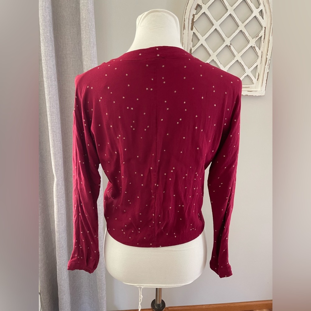 Rails Sloane Rogue Gradient Stars Button Down V-N… - image 8